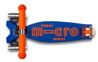 Trotinetă Micro Maxi Deluxe Foldable Neon LED Blaze Orange (MMD227) imaginea #3 — magazin online Desire.md