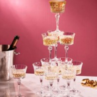 Set pahare Cristal D'Arques Lady Diamond 4pcs 230ml  (X1718) imaginea #3 — magazin online Desire.md