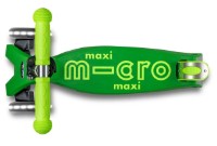 Trotinetă Micro Maxi Deluxe Foldable Neon LED Parrot Green (MMD229) imaginea #2 — magazin online Desire.md