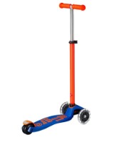 Trotinetă Micro Maxi Deluxe Neon LED Blaze Orange (MMD231) imaginea #2 — magazin online Desire.md