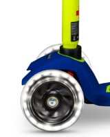 Trotinetă Micro Maxi Deluxe Neon LED Canary Yellow (MMD234) imaginea #2 — magazin online Desire.md
