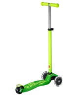 Trotinetă Micro Maxi Deluxe Neon LED Parrot Green (MMD232) imaginea #4 — magazin online Desire.md