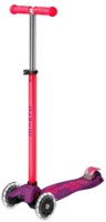 Trotinetă Micro Maxi Deluxe Neon LED Ultra Pink (MMD233)