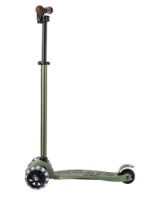 Trotinetă Micro Maxi Deluxe Pro LED Olive Green (MMD230) imaginea #2 — magazin online Desire.md