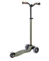 Trotinetă Micro Maxi Deluxe Pro LED Olive Green (MMD230) imaginea #6 — magazin online Desire.md