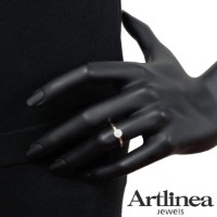Inel din aur cu diamante Artlinea AD487X3 s.18,8 2g imaginea #2 — magazin online Desire.md