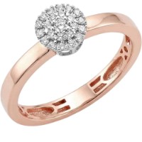 Inel din aur cu diamante Artlinea AD487X3 s.18,8 2g