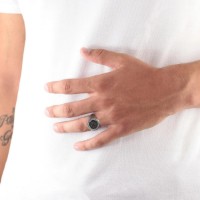 Inel de argint Artlinea ZAU013 s.21,5 9,3g imaginea #3 — magazin online Desire.md