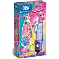 Set pentru creatie Clementoni Create Your Highlighters Trendy Animals imaginea #5 — magazin online Desire.md