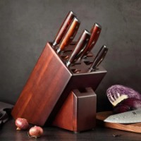 Suport de cuțite Takumi Acacia Wood 10 Slot (TK-KH10-AW) imaginea #4 — magazin online Desire.md