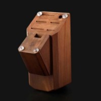 Suport de cuțite Takumi Acacia Wood 7 Slot (TK-KH07-AW) imaginea #4 — magazin online Desire.md