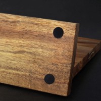 Suport magnetic pentru cutite Takumi Block Acacia Wood (TK-QX0-01) imaginea #5 — magazin online Desire.md