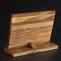 Suport magnetic pentru cutite Takumi Block Acacia Wood (TK-QX0-01) imaginea #2 — magazin online Desire.md