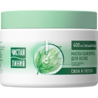 Mască pentru păr Чистая Линия Сила и Густота Крапива 400ml