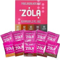 Set de vopsea pentru sprâncene Zola New Innovative Colouring System 10x5ml imaginea #2 — magazin online Desire.md
