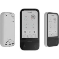Tastatură fără fir Ajax KeyPad TouchScreen White imaginea #2 — magazin online Desire.md