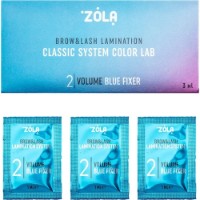 Set de laminare Zola Color Lab 02 Volume Blue Fixer 3x1ml