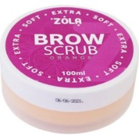 Scrub pentru sprancene Zola Eyebrow Scrub Extra Soft Orange 100ml