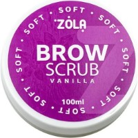 Scrub pentru sprancene Zola Eyebrow Scrub Soft Vanilla 100ml