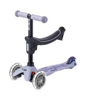 Trotinetă Micro Mini2Grow Deluxe LED 2.0 Lavender Mist (MMD383) imaginea #2 — magazin online Desire.md
