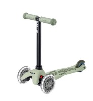 Trotinetă Micro Mini2Grow Deluxe LED 2.0 Olive Sage (MMD381) imaginea #3 — magazin online Desire.md