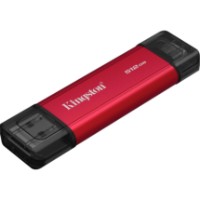 Внешний SSD Kingston Dual Portable 512Gb Red (SPSD/512GB)