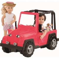 Mașină Battat Our Generation Jeep Doll Transport Pink imaginea #7 — magazin online Desire.md