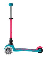 Trotinetă Micro Mini Deluxe Foldable Neon LED Marine Pink (MMD241) imaginea #2 — magazin online Desire.md