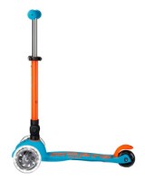 Trotinetă Micro Mini Deluxe Foldable Neon LED Sunset Orange (MMD242) imaginea #2 — magazin online Desire.md