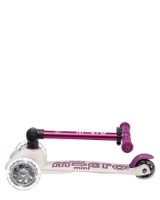 Trotinetă Micro Mini Deluxe Foldable ECO LED Tulip Purple (MMD400) imaginea #5 — magazin online Desire.md
