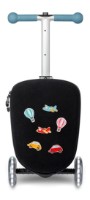 Trotinetă Micro Luggage Junior Patch&Play Frosty Blue Limited Edition (ML0045) imaginea #7 — magazin online Desire.md