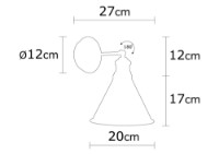 Candelabru de perete Opviq Berceste N-680 imaginea #4 — magazin online Desire.md