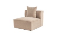 Fotoliu Atelier Del Sofa Sora Cappuccino v2 imaginea #3 — magazin online Desire.md