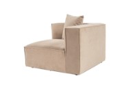 Fotoliu Atelier Del Sofa Sora Cappuccino v2 imaginea #3 — magazin online Desire.md