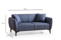 Canapea Atelier Del Sofa Belissimo Blue imaginea #6 — magazin online Desire.md