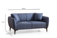Canapea Atelier Del Sofa Belissimo Blue imaginea #7 — magazin online Desire.md