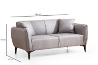 Canapea Atelier Del Sofa Belissimo Grey imaginea #7 — magazin online Desire.md