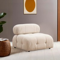 Fotoliu Atelier Del Sofa Bubble Cream Bouclette imaginea #2 — magazin online Desire.md