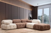 Fotoliu Atelier Del Sofa Bubble Cream Bouclette imaginea #5 — magazin online Desire.md