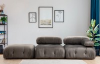 Fotoliu Atelier Del Sofa Bubble Grey imaginea #5 — magazin online Desire.md