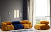 Fotoliu Atelier Del Sofa Bubble Velvet Blue imaginea #7 — magazin online Desire.md
