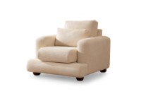 Fotoliu Atelier Del Sofa River Beige imaginea #2 — magazin online Desire.md