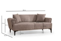 Canapea Atelier Del Sofa Hamlet Light Brown imaginea #7 — magazin online Desire.md