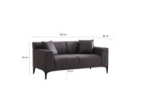 Диван Atelier Del Sofa New Petra Anthracite фото №9 — интернет-магазин Desire.md