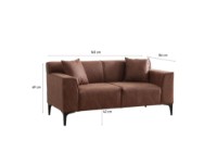 Диван Atelier Del Sofa New Petra Cognac фото №9 — интернет-магазин Desire.md