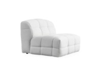 Fotoliu Atelier Del Sofa Pescara White imaginea #2 — magazin online Desire.md