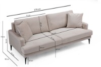 Диван Atelier Del Sofa Papira Beige фото №8 — интернет-магазин Desire.md