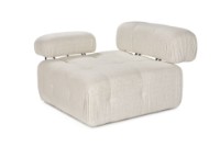 Бескаркасное кресло Atelier Del Sofa Doblo Cream фото №3 — интернет-магазин Desire.md