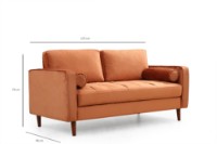 Canapea Atelier Del Sofa Rome Orange imaginea #9 — magazin online Desire.md