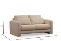 Диван Atelier Del Sofa Lily Beige фото №7 — интернет-магазин Desire.md